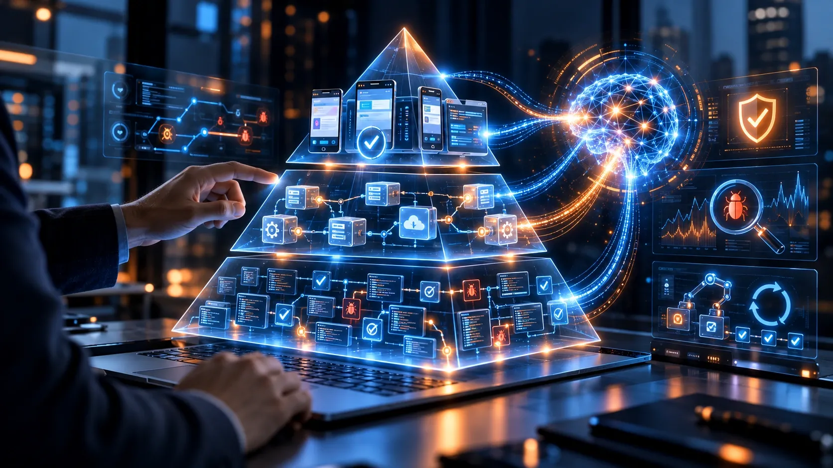 The Testing Pyramid 2.0: How AI Is Changing Software Testing