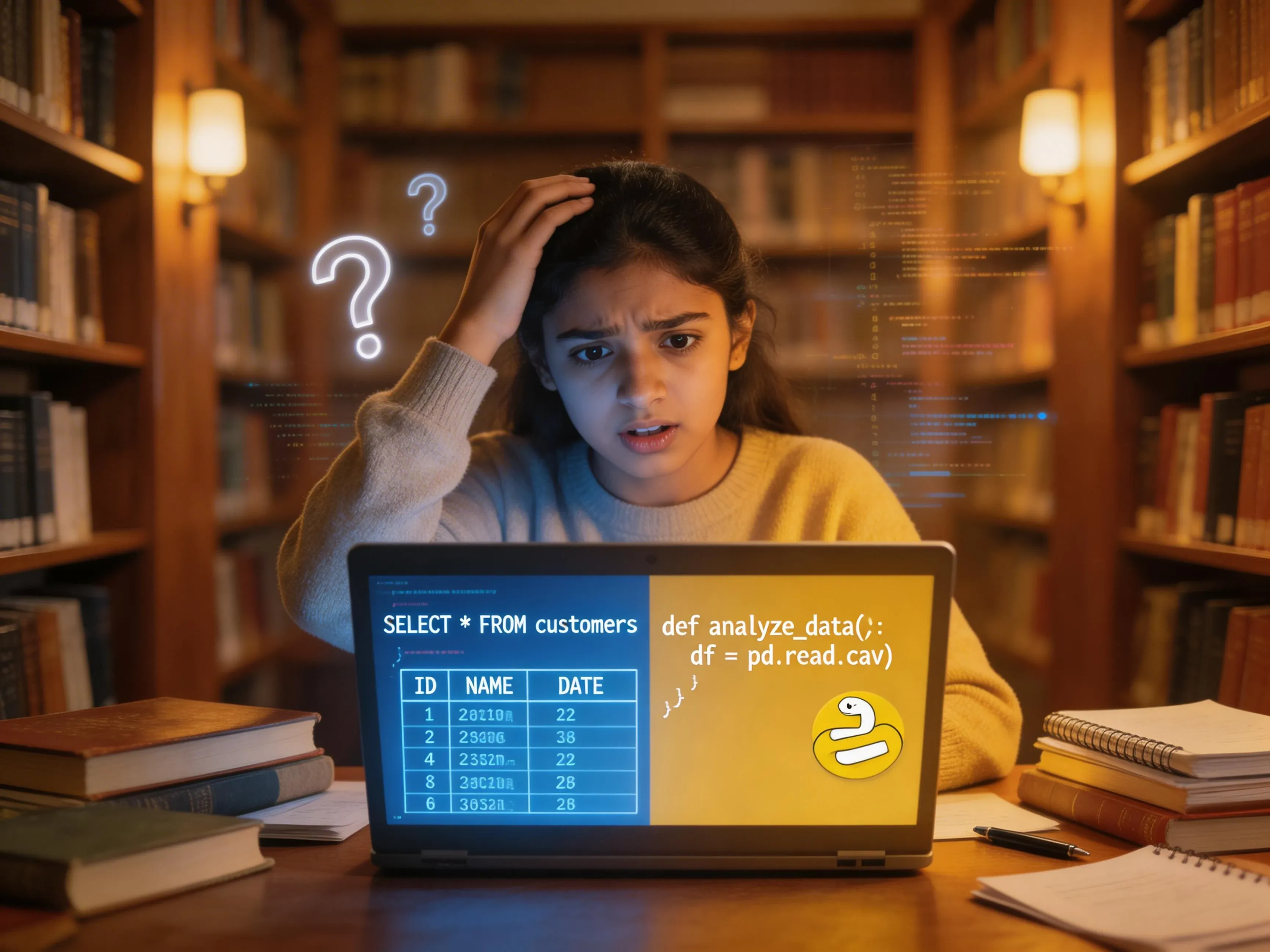 SQL vs Python: Which One Should You Learn First as a Data Fresher in India?